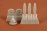 1/72 P-39 Airacobra propeller set + wheel (ACAD)