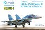 1/48 Su-27UB Flanker C 3D-Printed Interior decal