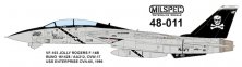 1/48 Grumman F-14A Tomcat VF-103 Jolly Rogers 1981 USS Nimitz