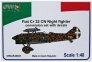 1/48 Fiat CR.32 CN Night fighter Conv.set & decals