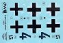 1/48 Bf 109 G-4/R3, blue 4, 4.(F)/123 (decal) image 1