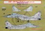 1/72 Decals MiG-29 Fulcrum 9-12 Serbian service