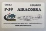1/48 Vacu Canopy P-39 Airacobra 2 pcs.