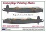 1/72 Avro Lancaster B.II camouflage pattern paint masks