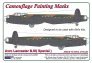 1/72 Avro Lancaster B.III camouflage pattern paint mask