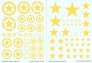 Techmod Allied Yellow Id Stars Decals 1/35