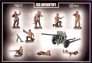 1/72 U.S. Infantry WWII with 37mm gun image 1