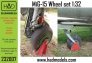 1/32 MiG-15 wheel set