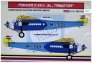 1/72 Decals Fokker F VII B-3M TRIMOTOR