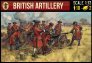 1/72 British Artillery. War of the Spanish Succession