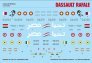 1/72 Dassault Rafale export decals image 1