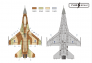 FabScale Studio D�calcomanies F-16A/B Fighting Falcon Netz 1/48 image 5