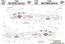 1/48 Grumman F-14A Tomcat high Visibility stencil set image 1