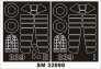 Masques peinture Brewster B-339 Buffalo 1/32 Montex