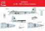 1/32 Junkers Ju-88/Ju-188/Ju-388 panel scribing template