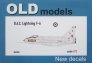 1/72 BAC/EE Lighting F.6 RAF
