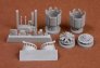 1/72 Fiat G.50 Engine & cowling set