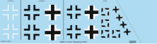 Decals 1/48 FW 190A-8 national insignia