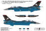 1/48 Mitsubishi F-2B 21SQ 4th Aw Jasdf 40th Anniversary Matsushi image 1