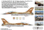 FabScale Studio D�calcomanies F-16A/B Fighting Falcon Netz 1/48 image 3
