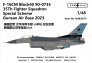1/48 USAF 35Th Fs F-16C Special Scheme