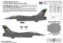 1/48 USAF F-16CM Fighting Falcon Block42 Dark Viper image 2