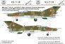 1/48 Decal MiG-21 UM HUNAF 5091 Dong Squadron