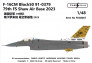 1/48 USAF Lockheed-Martin F-16C Block 50 79th Fs Shaw Air Base image 2