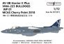 1/72 McDonnell-Douglas AV-8B Harrier II Plus VMA-223 Bulldogs Wp