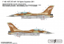 FabScale Studio Decals F-16A/F-16B Netz 1/72 image 5