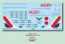 1/144 Decals Embraer ERJ-190 HOP! for Revell