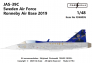 FabScale Saab JAS-39C Sweden Decals 1/48