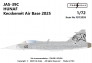 FabScale Studio Decalcomanie Saab JAS-39C 1/72