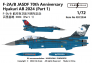 1/72 Mitsubishi F-2A/F-2B Jasdf 70th Anniversary Hyakuri Ab 2024