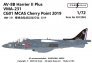 Maquette AV-8B+ Harrier VMA-231 2019 1/72