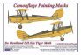 1/72 Camouflage masks DH.82a Tiger Moth