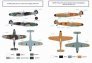 1/32 Messerschmitt Bf-109F Spanish Air Force decal sheet image 1