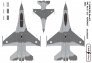 1/72 General-Dynamics F-16AM/F-16BM Block 15 Paf No 11 Sq ARROWS image 2