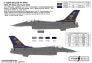 1/72 USAF  F-16C Block 50 15th Af Shaw Air Base 2023 image 1