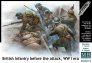 1/35 British Infantry before the attack WWI (5fig)