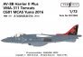 FabScale Studio AV-8B+ Harrier VMA-311 2016 1/72