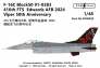 1/48  F-16C Block 50 91-0383 416th Fts Edwards Afb 2024 Viper
