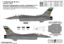 1/72 USAF F-16CM Fighting Falcon /DM Block 42 180th Fw Stingers image 3