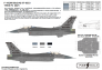 1/72 USAF F-16CM Fighting Falcon Block 32 195th Fs Tucson image 2