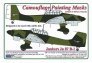 1/72 Junkers Ju 87B-1 'Stuka' camouflage painting masks