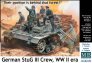 1/35 German StuG III Crew, WWII era