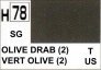 H078 Olive drab (2)  Vert olive (2) SG
