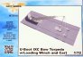 1/72 U-Boot IXC Bow Torpedo w/Loading Winch & Cart