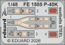 Eduard Ceintures de s�curit� P-40K 1/48 acier