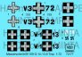 1/72 Decal Messers. Bf 109 G-6 Trop/G-14 image 1